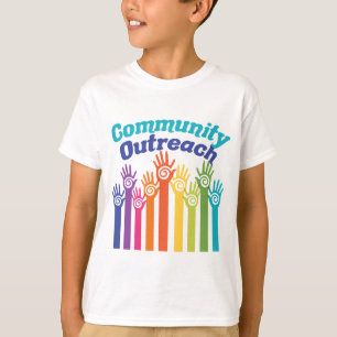 Community Outreach Services Helping Hands Kids T-shirt