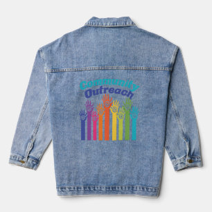 Community Outreach Services Programme Helpt handen Denim Jacket