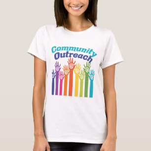 Community Outreach Services Programme Helpt handen T-shirt