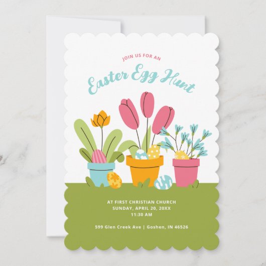 Community Paaseierjacht Kaart (Voorkant)