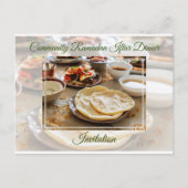 Community Ramadan Iftar Islamic Dinner Invitation Briefkaart (Voorkant)
