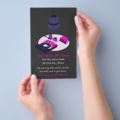 Community Reading Club Invitation Flyer (Hand)