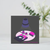 Community Reading Club Invitation Kaart (Staand voorkant)