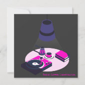 Community Reading Club Invitation Kaart (Voorkant)