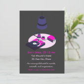 Community Reading Club Invitation Kaart (Staand voorkant)