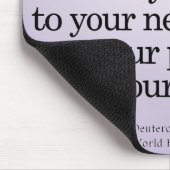 Community Service Deuteronomie 15-11 Muismat (Hoek)