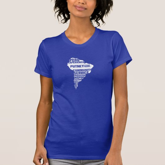 Community Service Peru in meerdere kleuren T-shirt (Voorkant)