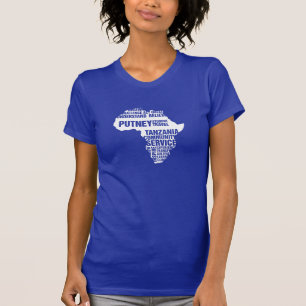 Community Service Tanzania in meerdere kleuren T-shirt