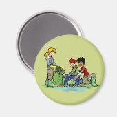 Community-servicemagnet Magneet (Voorkant / Achterkant)