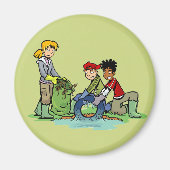 Community-servicemagnet Magneet (Voorkant)