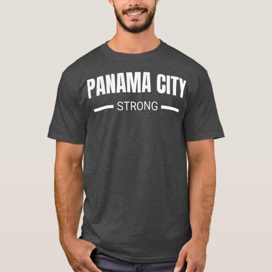 Community Support Panama City Bay County Florida T-shirt (Voorkant)