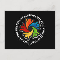 Community Teamwork Unity Briefkaart