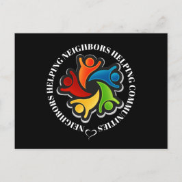 Community Teamwork Unity Briefkaart
