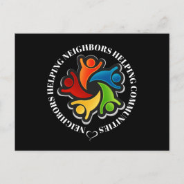 Community Teamwork Unity Briefkaart