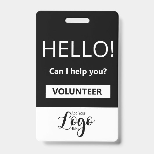 Community Volunteer Badge | Gepersonaliseerd naamp (Voorzijde)
