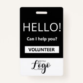 Community Volunteer Badge | Gepersonaliseerd naamp (Voorkant)