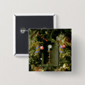 Communitybeker en -host vierkante button 5,1 cm (Voorkant /achterkant)