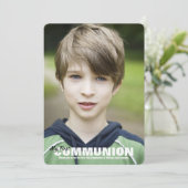 Communityfoto-uitnodiging (V) U SPEELT TERUG KLEUR Kaart (Staand voorkant)