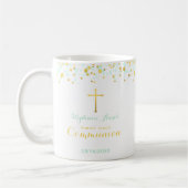 Communitymint en goudConfetti Koffiemok (Links)