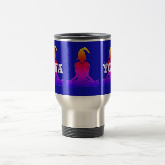 Commuter "Java Yoga" Travel Mug Reisbeker (Center)