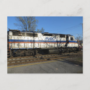 commuter Train Briefkaart