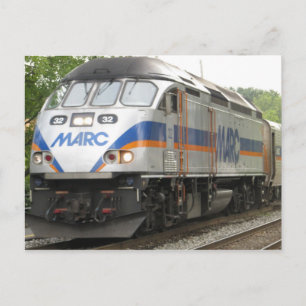 commuter Train Briefkaart