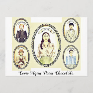 Como Agua Para Chocolate Book Club Kaart