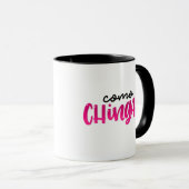 Como Chingan, met de hand geschreven Mok (Voorkant rechts)