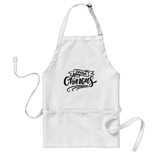 Como Chingas Standaard Schort (Voorkant)