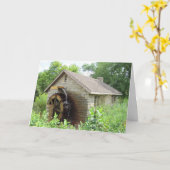 "Como Cottage" Verjaardagskaart Kaart (Gele Bloem)