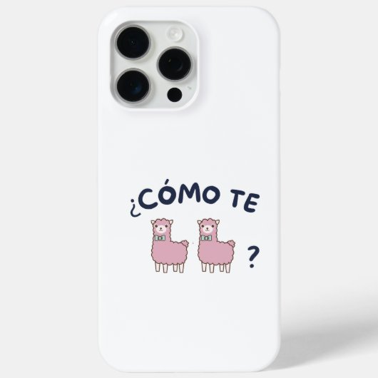 Como de llamas Case-Mate iPhone case (Achterkant)