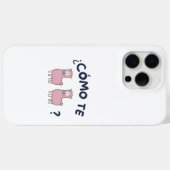 Como de llamas Case-Mate iPhone case (Achterkant (horizontaal))
