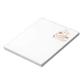 Como de Llamas. Grappig Spaans woord Humor. Notitieblok (Linkerzijde)