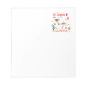 Como de Llamas. Grappig Spaans woord Humor. Notitieblok (Voorkant)