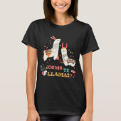 Como de Llamas. Grappig Spaans woord Humor. T-shirt (Voorkant)