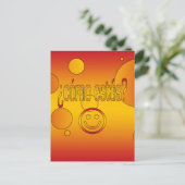 Cómo Estás? Pop van Spaanse vlag Briefkaart (Staand voorkant)