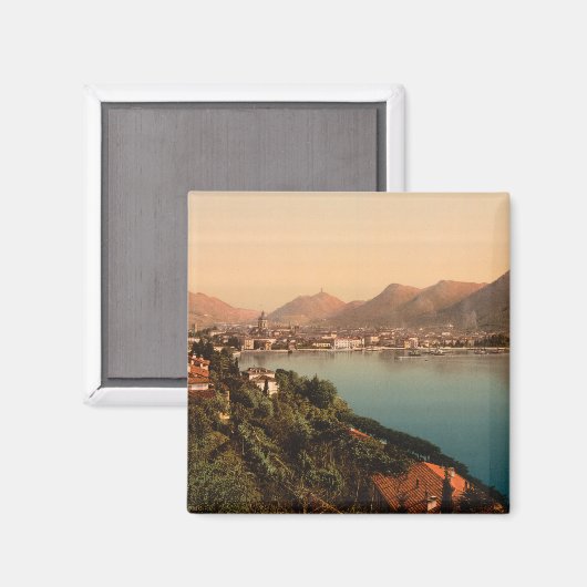 Como I, Comomeer, Lombardije, Italië Magneet (Voorkant / Achterkant)