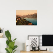 Como I, Comomeer, Lombardije, Italië Poster (Thuiskantoor)