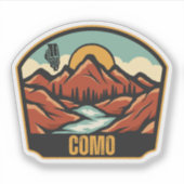 Como, Illinois Sticker (Voorkant)