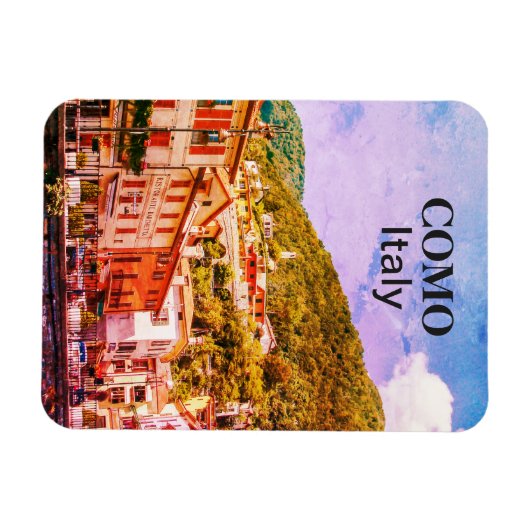 Como in Italië Souvenir Magneet (Horizontaal)
