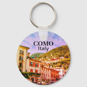 Como in Italië Souvenir Sleutelhanger