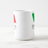 Como Inn Italiaans Restaurant, Chicago, Verenigde  Koffiemok (Center)