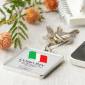 Como Inn Italiaans Restaurant, Chicago, Verenigde  Sleutelhanger (Zijkant)