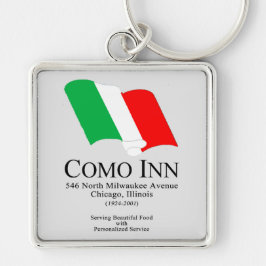 Como Inn Italiaans Restaurant, Chicago, Verenigde Sleutelhanger