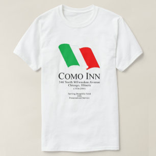 Como Inn Italiaans Restaurant, Chicago, Verenigde T-shirt