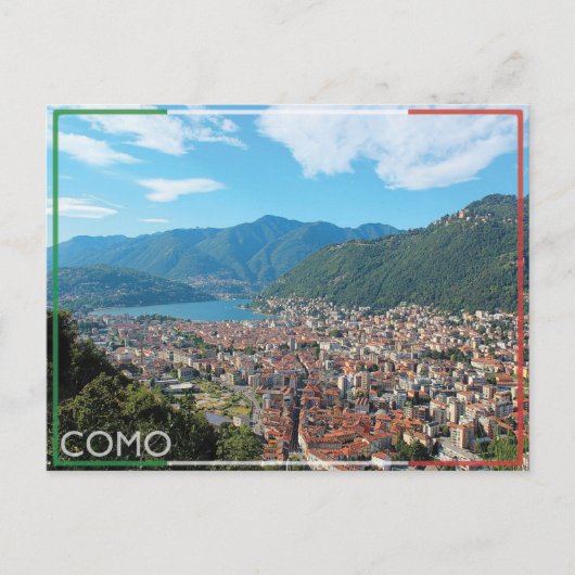 COMO - Italië Briefkaart (Voorkant)