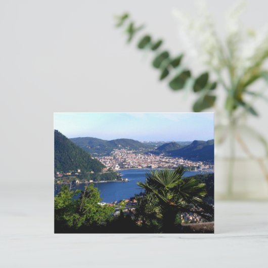 Como Lake 2 Briefkaart (Staand voorkant)