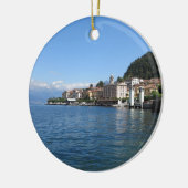 Como Lake 3 Keramisch Ornament (Links)