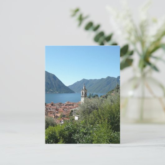 Como Lake Briefkaart (Staand voorkant)