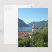 Como Lake Briefkaart (Voorkant / Achterkant)